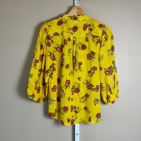 Anthropologie Anita Floral Buttondown - Picture 13 of 16